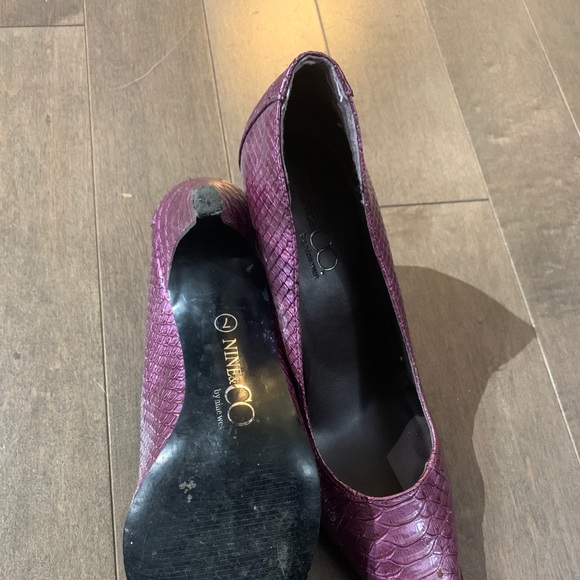 Purple Nine West Pumps - Picture 3 of 3
